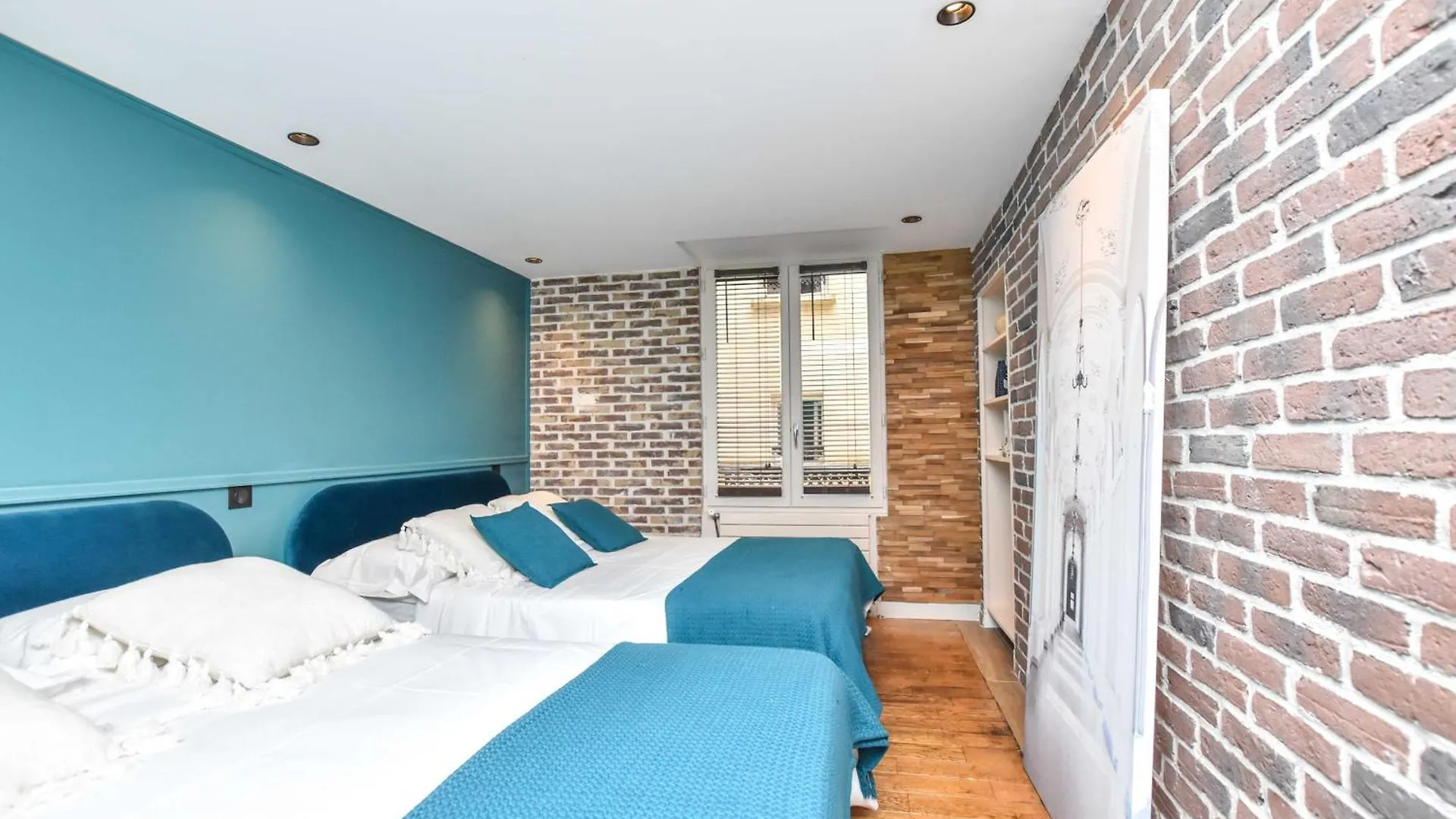 Charming 3Br Appartement Montorgueil Republique Paris 0*,